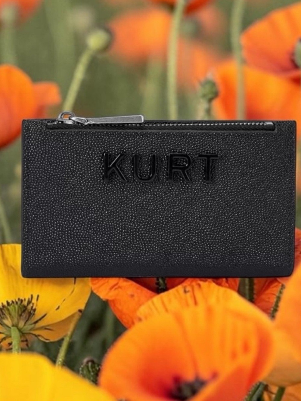 Kurt Geiger Kensington Kurt leather bifold wallet NWT comes with box